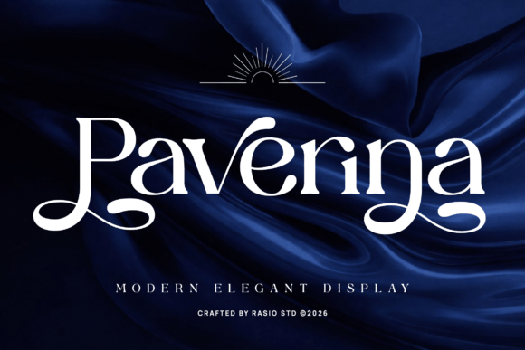 A Display Font That Moves—Testing Paverina on a Live Web Project