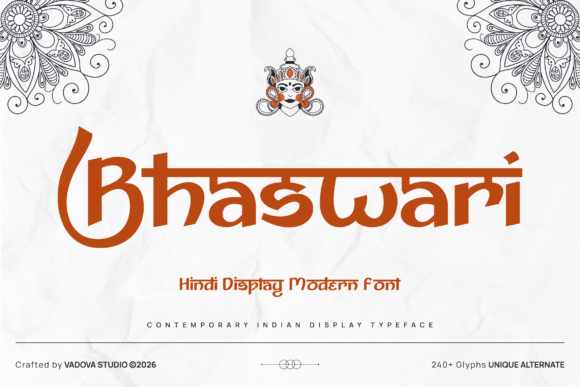 Bhaswari: The Hindi Display Font That Makes Brands Shine