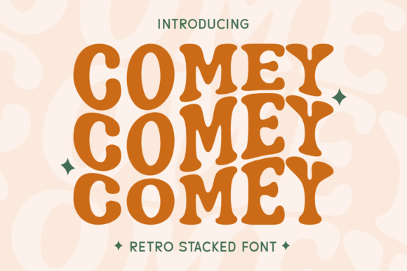 Comey: A Retro Display Font That Makes Small Brands Shine