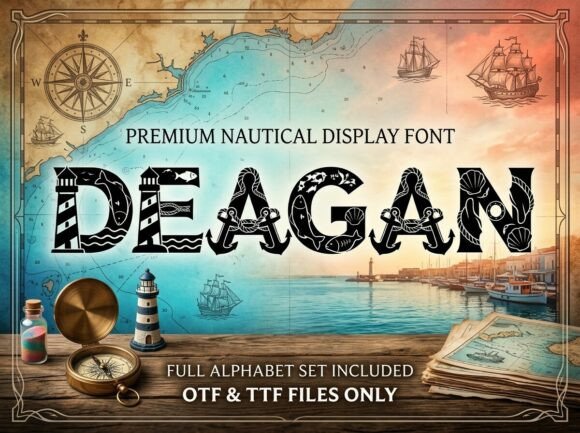 Deagan: The Display Font Crafters Trust for Handmade Charm