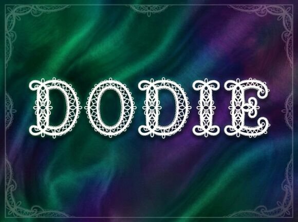 Dodie: An Elegant Display Font for Editorial Design
