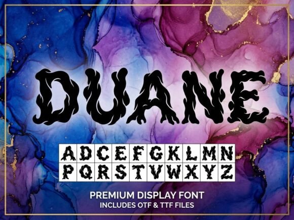 Duane: A Display Font That Melts Into Your Editorial Voice