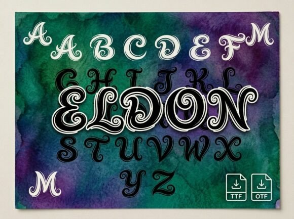Eldon: A Display Font That Whispers Magic Into Your Headlines