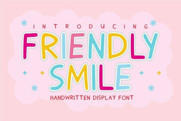 Friendly Smile: A Hand-Drawn Typeface for Brand Design