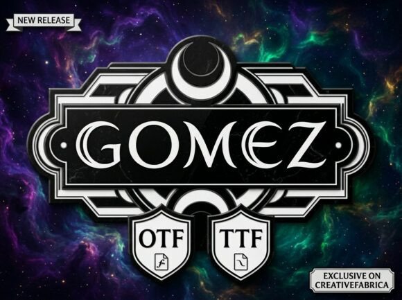 Gomez: A Display Font That Elevates Your Brand’s Mood