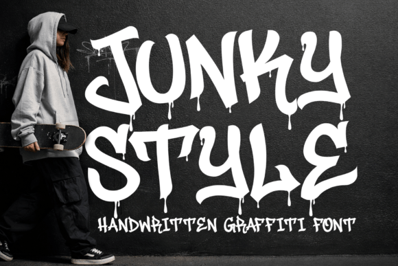 Junky Style: A Bold Display Font for Scroll-Stopping Marketing