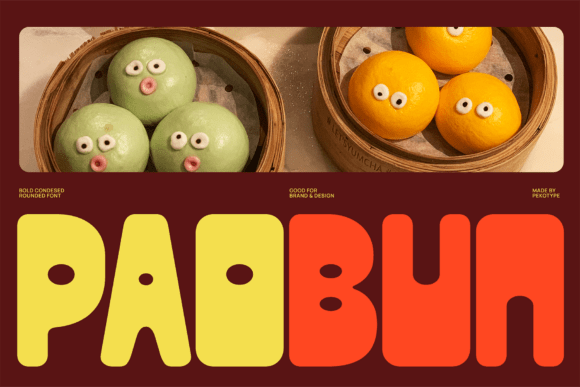 Paobun: A Chunky Display Typeface for Editorial Design