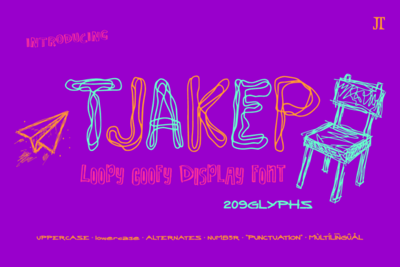 Tjakep: A Playful Display Font That Makes Your Brand Feel Human
