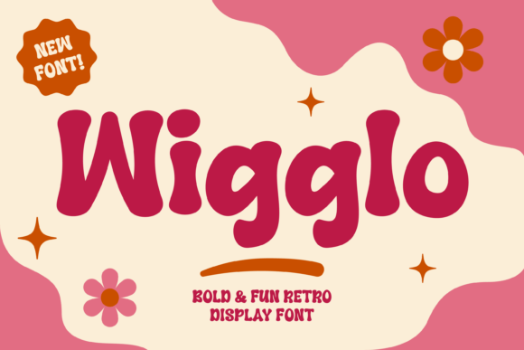 Wigglo: A Groovy Retro Display Font for Web Designers